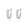 Punk Pin Earrings for Women Girls Stainless Steel Unique Design Paperclip Safety Stud Earrings 2023 Trend Couple Jewerly