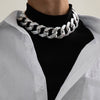 Punk Simple Chunky Chain Necklaces for Women Goth Thick Chain on the Neck Statement Choker Necklace Men Couple Jewelry