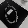 Punk Snake Necklaces for Women Men Crystal Snake Hip Hop Chain On The Neck Short Necklace Personality Jewelry Texture Gift