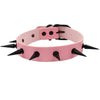 Punk Spike Oversized Choker necklace Sexy Pu leather women Collar Bondage Goth Belt Choker necklaces Gothic necklace jewelry