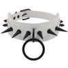 Punk Spike Oversized Choker necklace Sexy Pu leather women Collar Bondage Goth Belt Choker necklaces Gothic necklace jewelry
