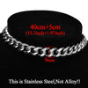 Punk Stainless Steel Choker Necklace For Women Silver Color Short Big Thick Neck Chain Chokers Necklaces Jewelry Neckless 2021