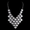 Punk Statement Aluminium Alloy Sequins Pendant Long Choker Necklace Pendant Neck Collar Necklaces for Women Jewelry