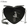 Punk Streetwear Women Blade Chain One Shoulder Bag Female Harajuku Casual Bag
