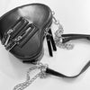 Punk Streetwear Women Blade Chain One Shoulder Bag Female Harajuku Casual Bag