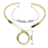 Punk Style Metal Choker Necklace For Women Simple Aolly Torques Collar Necklaces Jewelry Statement Accessories UKMOC