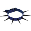 Punk Wild Super Long Super Pointed Black Nail Rivet Rock Gothic Collar PU Leather Stud Collar Necklace Hip Hop Jewelry