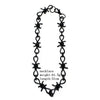 Punk Women Men Thorns Chain Necklace Black Unisex Hip Hop Choker Necklace Accessry Streetwear