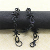 Punk Women Men Thorns Chain Necklace Black Unisex Hip Hop Choker Necklace Accessry Streetwear