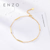 Pure 18K Gold Bracelet For Women Miss Girls Gift Female Fine Jewelry Genuine Real Solid Chain Upscale Hot Sale New Party Trendy