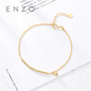 Pure 18K Gold Bracelet For Women Miss Girls Gift Female Fine Jewelry Genuine Real Solid Chain Upscale Hot Sale New Party Trendy
