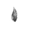 Pure 925 Sterling Silver Angel's Wings Earrings Fashion Punk Thai Silver Jewelry Clip Earring For Men Women Christmas Gift 1163