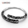 Pure 925 Sterling Silver Bangle The Monkey King Great Fashion Vintage Hand Chain For Men And Women Jewelry Charm 471