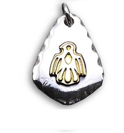 Pure 925 Sterling Silver Jewelry Feather Charms Eagle Card Vintage Pendant for Unisex Thai Silver Necklace Chain Fine Gift 686