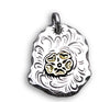 Pure 925 Sterling Silver Jewelry Feather Charms Eagle Card Vintage Pendant for Unisex Thai Silver Necklace Chain Fine Gift 686