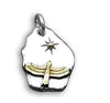 Pure 925 Sterling Silver Jewelry Feather Charms Eagle Card Vintage Pendant for Unisex Thai Silver Necklace Chain Fine Gift 686
