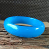 Pure Natural Blue Chalcedony Agate Bracelet Retro Jewelry Gems Accessories Gifts Wholesale