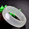 Pure Natural Ice White Jade Bracelet Retro Jewelry Gems Accessories Gifts Wholesale