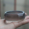 Pure Natural Ice Widened Thick Ash Agate Chalcedony Bracelet Fashion Temperament Jewelry Gems Accessories Gifts Wholesale