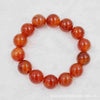 Pure natural Brazilian red agate with lotus Buddha word bracelet men women Strand Bracelets Round Bead Ornaments Classic Jewelr