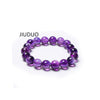 Purple crystal bracelets for women Bead bracelet   natural stone charm women gift   trendy romantic rope chain