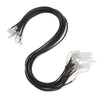 Q0KE 2mm Wax Rope Jewelry Making Beaded and Hand-laced Black Waxed Thread Used for Weaving Bracelets Diy Productions