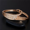 Wholesale 1pc Gold Color Lucky Wing Shape Design Austrian Crystal Fine Jewelry Gifts Lady's Bangle