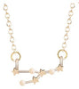 12 Constellation Zodiac Sign Necklace For Women Gold Silver Jewelry Leo Libra Aries Pendant Horoscope Astrology Necklace