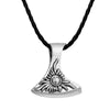 QIMING Axe Of Perun Slavic Necklace Women Jewelry Viking Axe Pendant Sekira Viking Nordic Talisman Punk Necklace Men Jewelry