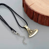 QIMING Axe Of Perun Slavic Necklace Women Jewelry Viking Axe Pendant Sekira Viking Nordic Talisman Punk Necklace Men Jewelry