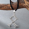 QIMING Odal Rune Pendant Amulet Nordic Viking Jewelry Men Necklace Scandinavia Norse Pagan Talisman Celtic jewelry knot