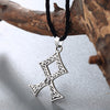 QIMING Odal Rune Pendant Amulet Nordic Viking Jewelry Men Necklace Scandinavia Norse Pagan Talisman Celtic jewelry knot