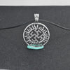 QIMING Symbol Slavic Pendant Necklace Gift For Boyfriend Black Chain Necklace For Women Charm Jewelry Bijoux