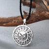 QIMING symbol of the God Yarila Spring Sun Slavic Necklace Charm Amulet Pendant Antique Pagan jewelry Necklace Women