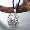 QIMING symbol of the God Yarila Spring Sun Slavic Necklace Charm Amulet Pendant Antique Pagan jewelry Necklace Women