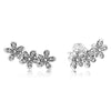 100% 925 Silver Earring Regal Beauty Earrings, Rose Fit DIY Original Jewelry Birthd Gift