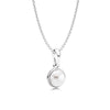 100% 925 Sterling Silver Necklaces Regal Key Necklace, Rose Fit Diy Original Women's fashion Jewelry