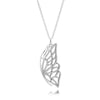 100% 925 Sterling Silver Necklaces Regal Key Necklace, Rose Fit Diy Original Women's fashion Jewelry