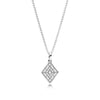 100% 925 Sterling Silver Necklaces Regal Key Necklace, Rose Fit Diy Original Women's fashion Jewelry
