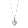 100% 925 Sterling Silver Necklaces Regal Key Necklace, Rose Fit Diy Original Women's fashion Jewelry