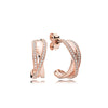 100% 925 Sterling silver Earring Oval Earrings, Clear CZ Fit DIY Original Jewelry Birthd Gift