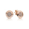 100% 925 Sterling silver Earring Oval Earrings, Clear CZ Fit DIY Original Jewelry Birthd Gift