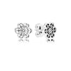 2020 New 100% 925 Silver Earring All Hearts Earrings, Clear CZ Fit DIY Original Jewelry Birthd Gift