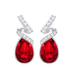 Laureen-Pierced-Earring-Blue-Rhodium-Earrings-Red 5408227 5367543