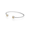 S925 Silver Limited Edition Floating Grains Bangle Shine & Clear CZ Fit DIY Original Charm Bracelets Women jewelry Gift
