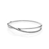 S925 Silver Limited Edition Floating Grains Bangle Shine & Clear CZ Fit DIY Original Charm Bracelets Women jewelry Gift