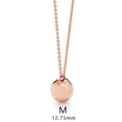 Spherical Decorative Pendant Necklace Pendant TIFF 925 Sterling Silver Pendant Nature Fashion Joker Jewelry Package Mail