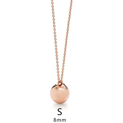 Spherical Decorative Pendant Necklace Pendant TIFF 925 Sterling Silver Pendant Nature Fashion Joker Jewelry Package Mail