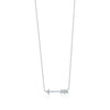 TIFF 925 Silver Charm Heart Shaped Bow Love Pendant Necklace Rose Gold Original Genuine Women Jewelry