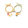 QiLuxy 2pcs\Set Cute Cartoon Couple Bracelet Magnet Ball Hand Men and Women Gift Friendship Charms Elastic Rope Jewelry